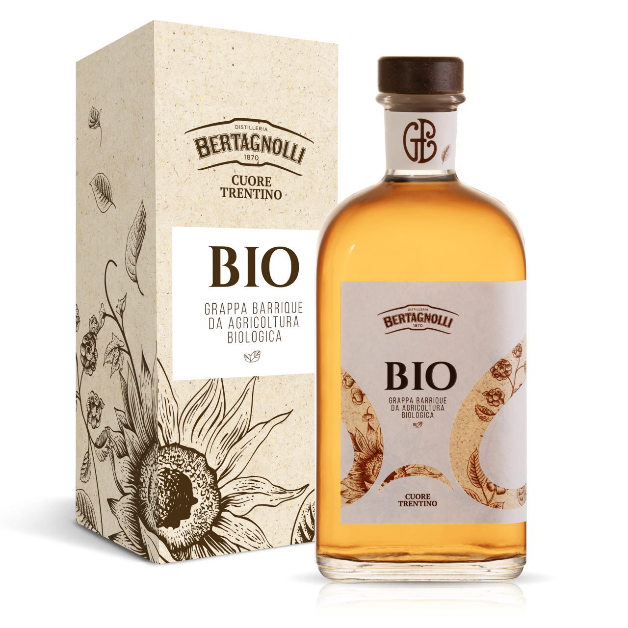 BIO Grappa  Barrique Bertagnolli