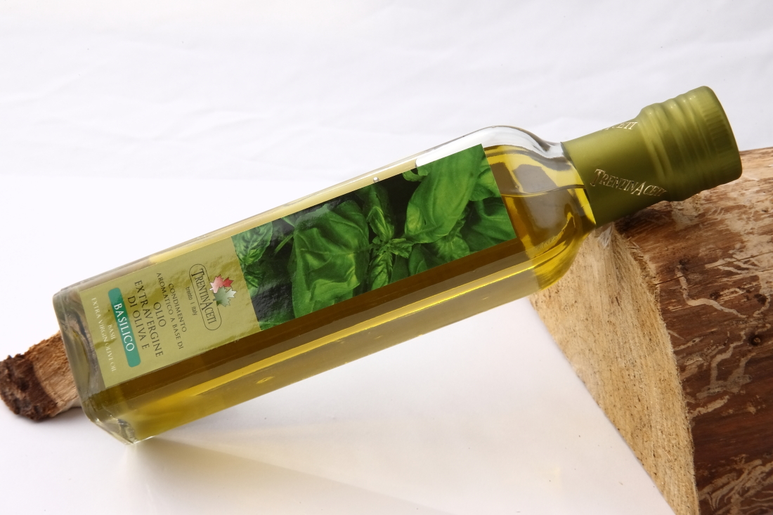 Condimento all'Olio Extravergine di Oliva e Basilico