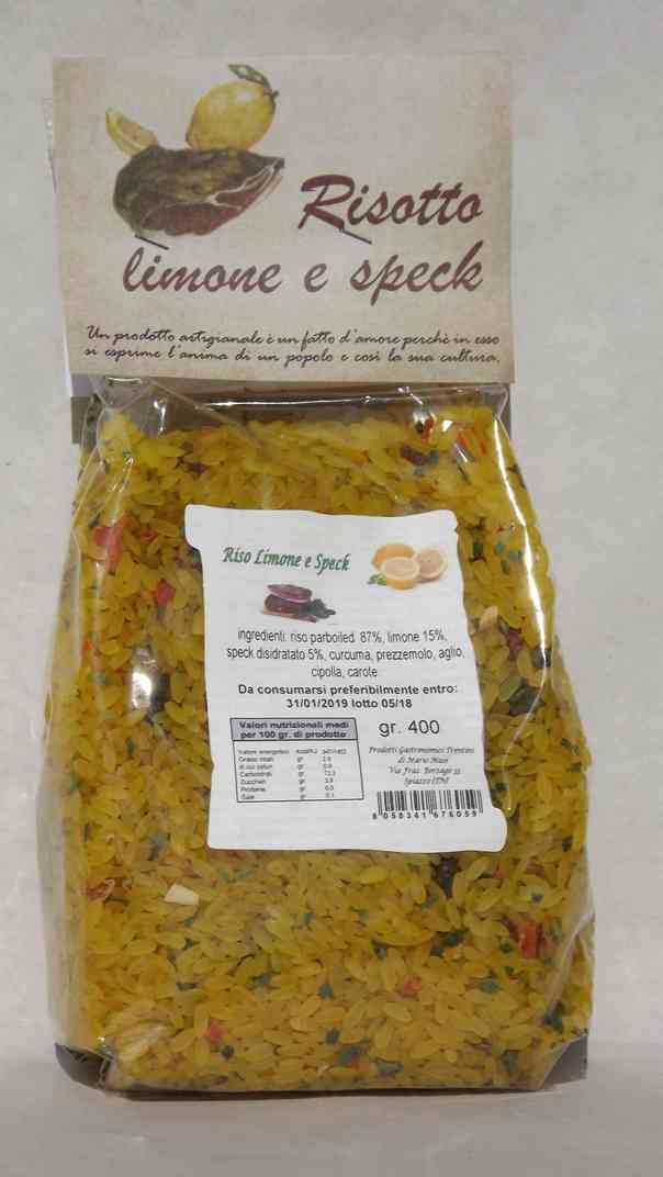 Riso Limone e Speck