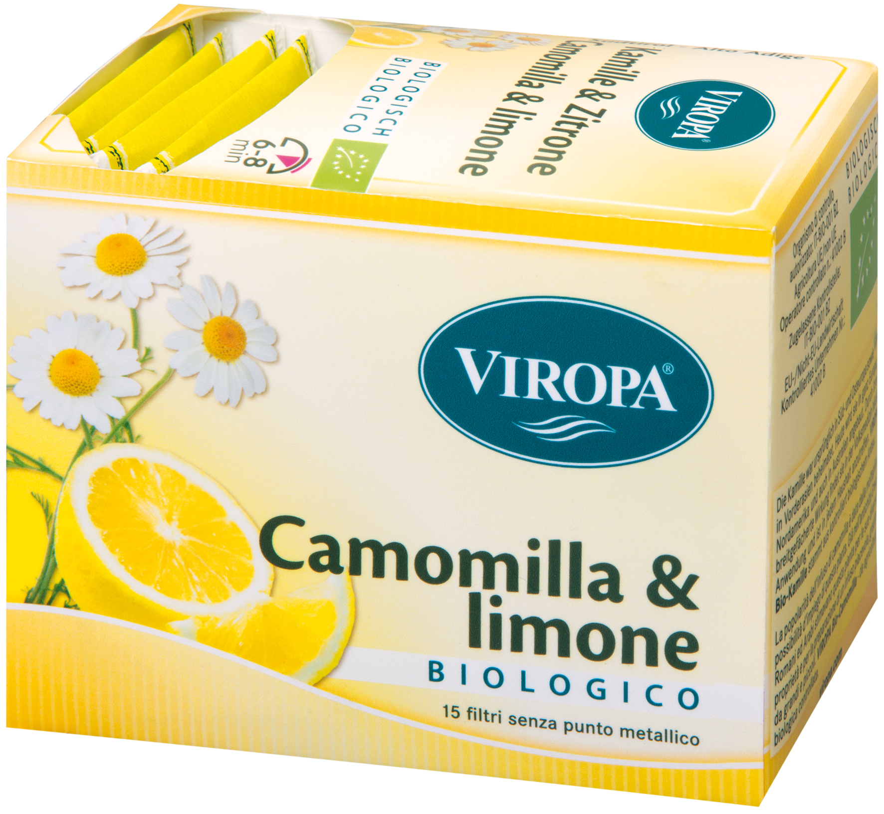 Camomilla e Limone Bio Viropa 